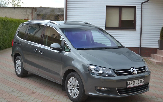 Volkswagen Sharan cena 59500 przebieg: 220800, rok produkcji 2014 z Miłomłyn małe 497